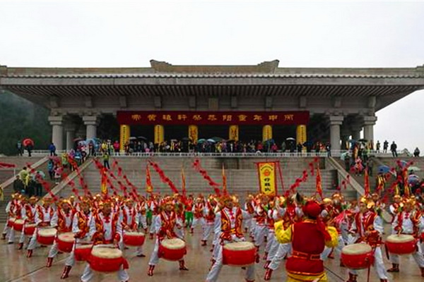중국 화교들 2016년 중양절에 헌원 황제 제사의식 개최