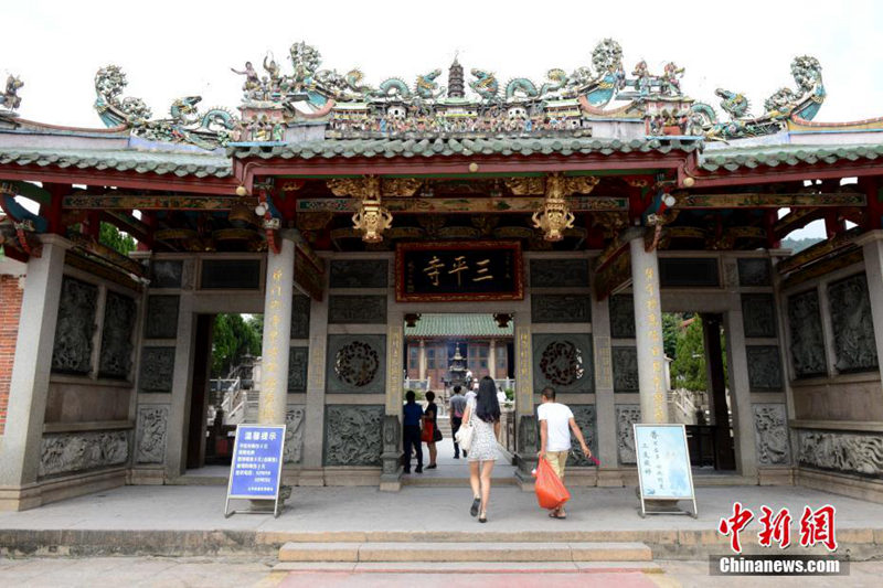 푸젠 천년고찰 ‘삼평사’ 탐방, 특수 목재로 만든 불상
