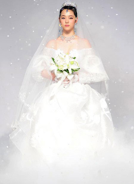 ‘푸른 바다의 전설’ 전지현 하지원 판빙빙 류시시… 중한 女배우들의 웨딩드레스 대결!