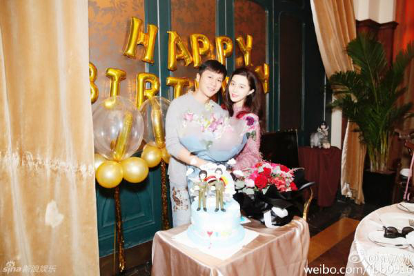 판빙빙, 남친 생일축하 위해 ‘생얼’ 사진 공개… 네티즌 결혼 재촉!