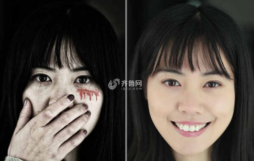 늙고 병든 얼굴… 中 여대생이 찍은 ‘가정폭력’ 비교 사진