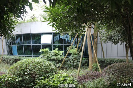 충칭의 투명 화장실! ‘볼일 보면서 경치 감상하기’