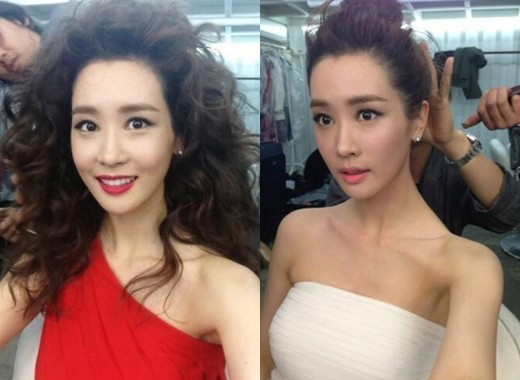 전지현 이성경 판빙빙 장신위 색다른 매력 연출? 中韓 스타들의 ‘폭탄머리’ 비주얼 비교