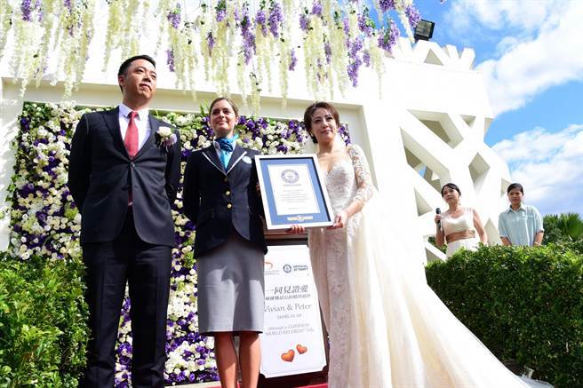 갑부 아버지의 기네스북 도전, 결혼하는 딸 위해 6km짜리 면사포 선물