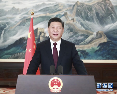 시진핑 주석 2017년 신년사 발표