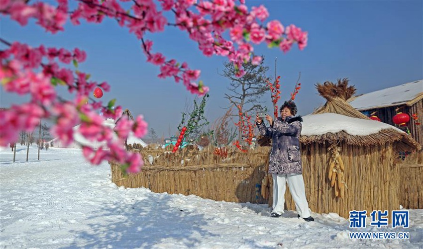 중국 진저우 ‘빙설 세계’ 속에서 느끼는 뜨거운 열기
