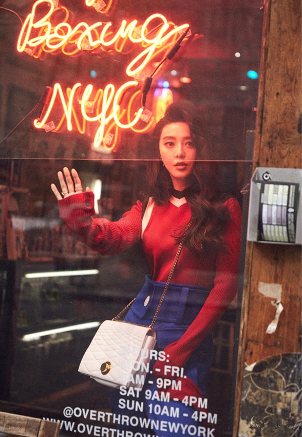 ‘슈퍼 마리오’로 변신한 판빙빙, 그래도 귀엽고 멋지기만 하네