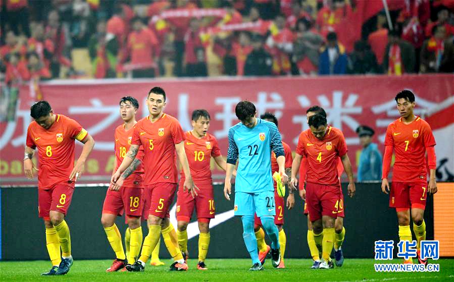난닝서 개최된 중국컵, 개막전서 중국 아이슬란드에 0:2 패배