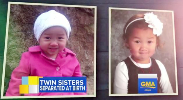 미국 다른 가족에게 입양된 中 쌍둥이 자매! 10년 만에 재회