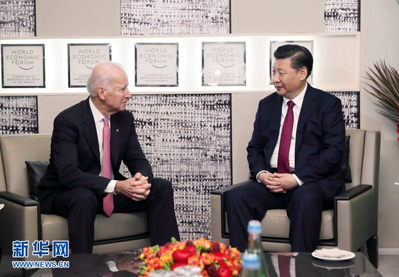 시진핑, 조 바이든 미국 부통령과 회동