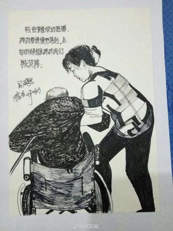 母 잃은 60대 남성, 생전 그린 그림으로 보는 어머니 모습