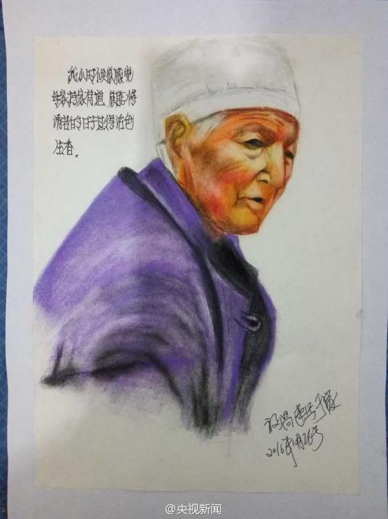 母 잃은 60대 남성, 생전 그린 그림으로 보는 어머니 모습