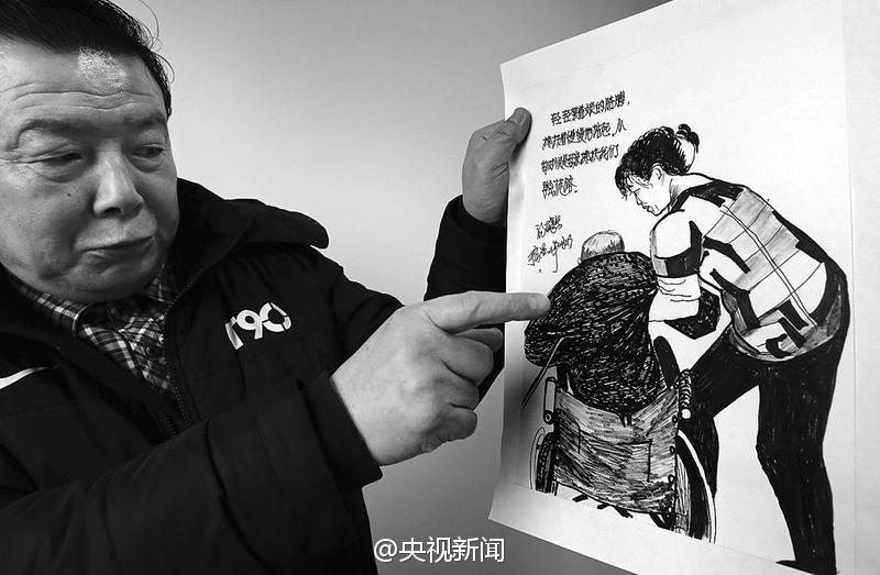母 잃은 60대 남성, 생전 그린 그림으로 보는 어머니 모습