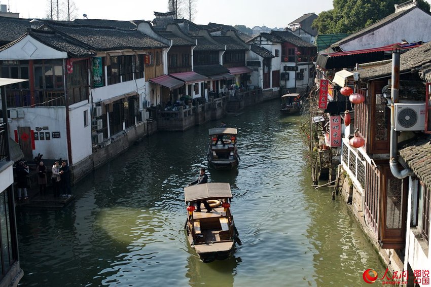 중국 ‘상하이의 베니스’: 강남 수상 마을 주자자오(朱家角)