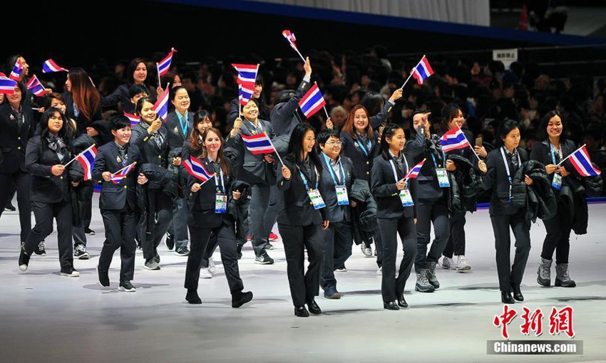 제8회 삿포로 동계아시안게임 개막, 중국 사상 최초 157명 선수 참가