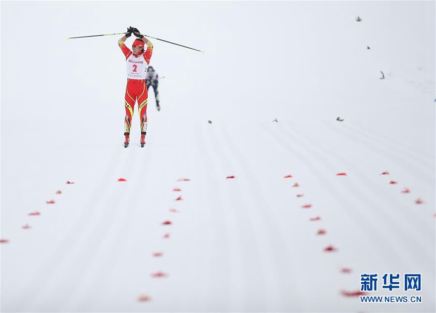 제8회 삿포로 동계아시안게임, 크로스컨트리 女 개인 중국의 만단단 우승