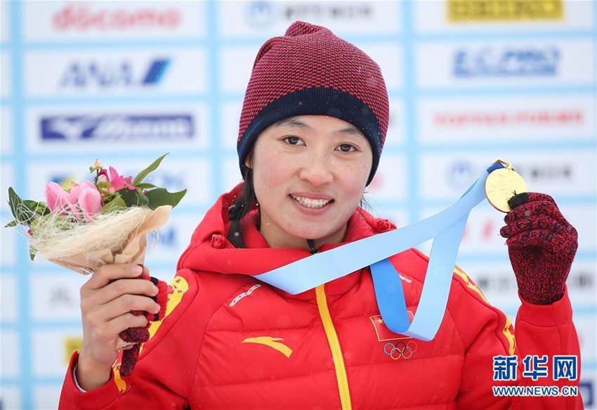 제8회 삿포로 동계아시안게임, 크로스컨트리 女 개인 중국의 만단단 우승