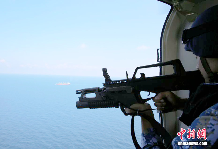 중국 해군 제25기 호위편대, 아덴 만 해역서 72시간 실전 대치 훈련 소화