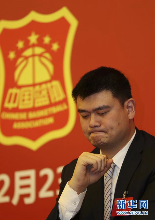 ‘걸어 다니는 만리장성’ 야오밍, 중국 농구 지휘한다! CBA 주석으로 선출