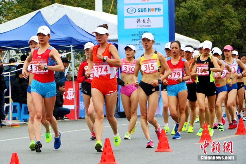 중국 경보 그랑프리 세계 선수권대회 선발대회! 안후이 황산서 개막