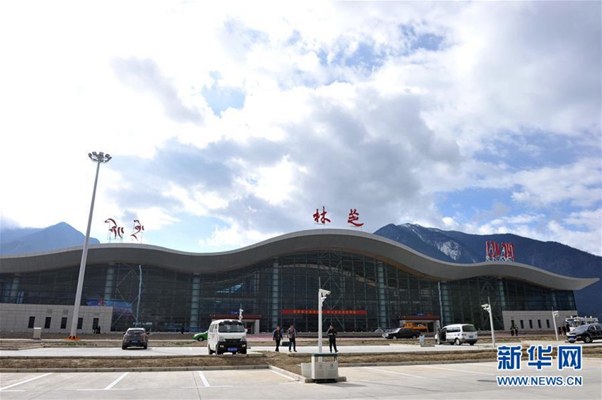 중국 시짱 2번째로 큰 공항 터미널 가동 시작! 연간 수송객 75만 기대