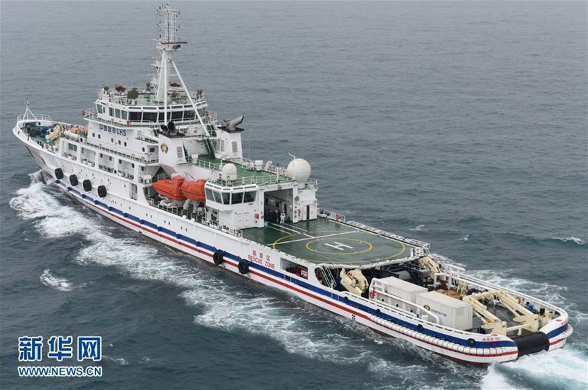 중국 최초의 심해탐사 능력 갖춘 구조선 전격 투입