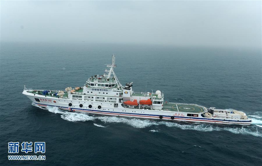 중국 최초의 심해탐사 능력 갖춘 구조선 전격 투입