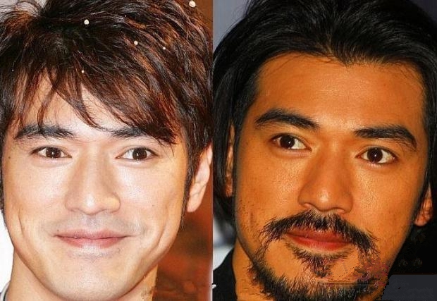 수염 길러 남성미 폭발한 中韓 섹시 스타들! 현빈 이동욱 차태현 리천 장량…