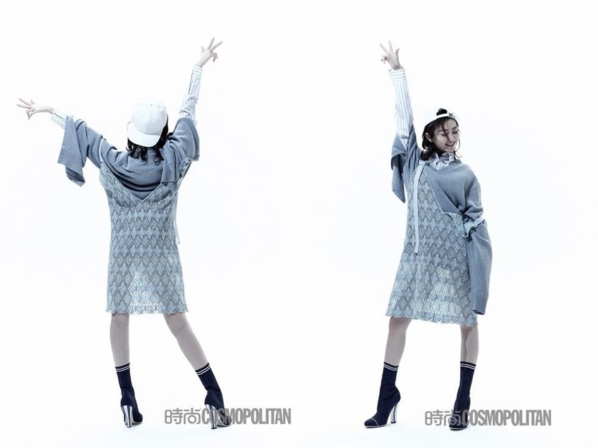 중국 최고의 패션퀸 징톈, 화보 촬영으로 변신 시도