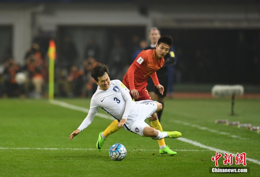 러시아월드컵 아시아 최종예선 한국전, 중국 국대 1:0으로 승리 챙겨