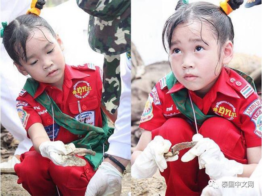 태국 6세 女兒, “장난감보다 사고 부상자 구조가 더 재미있어요!”