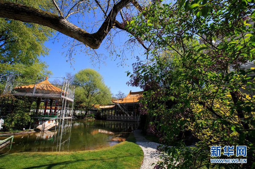 제네바 WTO 본부에 건설된 중국 정원 ‘구쑤위안’