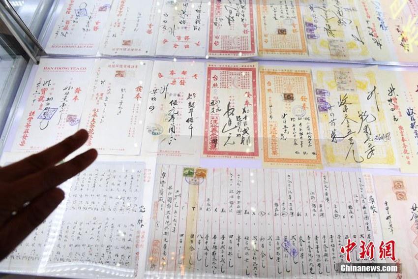 中 ‘백년 영수증 전시회’ 란저우서 개최, 166년 전 청나라 영수증 등장