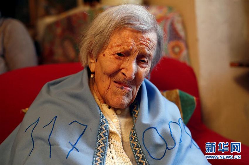 이탈리아의 세계 최장수 할머니 별세, 향년 117세