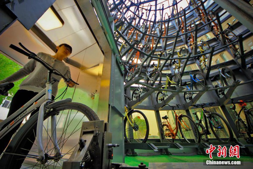 자전거 시대의 도래: 중국 최초 자전거 AI 주차장 톈진에 등장