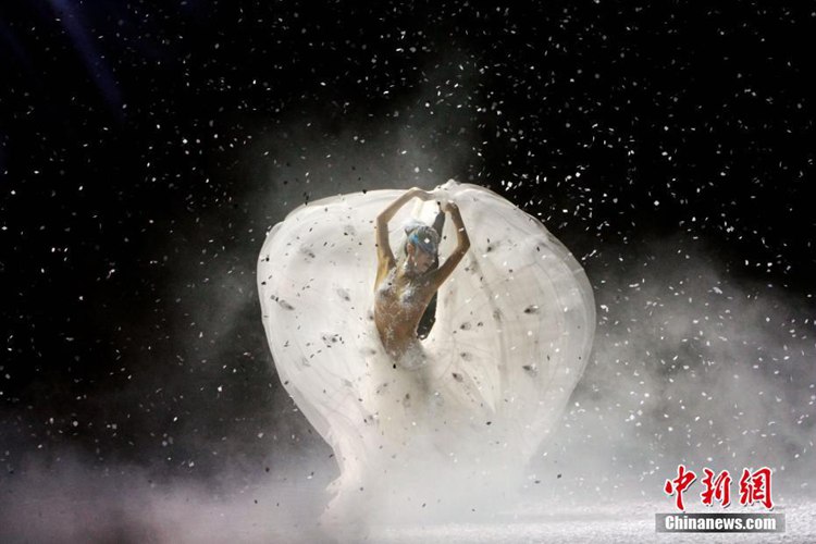 中 유명 무용가 양리핑, 환갑의 ‘공작공주’ 톈진서 열연 펼쳐