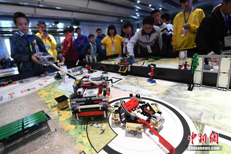 산시 청소년 로봇 대회 개최, 갈고닦은 과학적 기량 뽐내