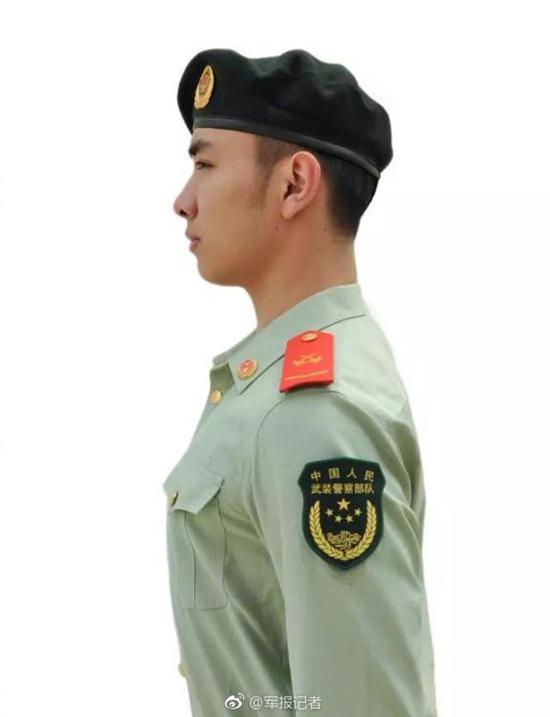 中 무장경찰 2017년 신형 베레모 지급, 16식 통일 베레모의 모습