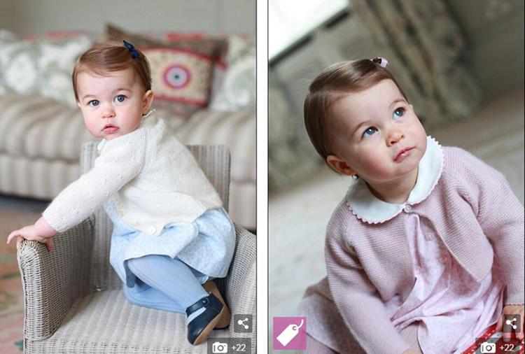 케이트 왕세손빈이 공개한 딸의 2살 생일 사진, 샬럿 공주의 성장기 엿보기