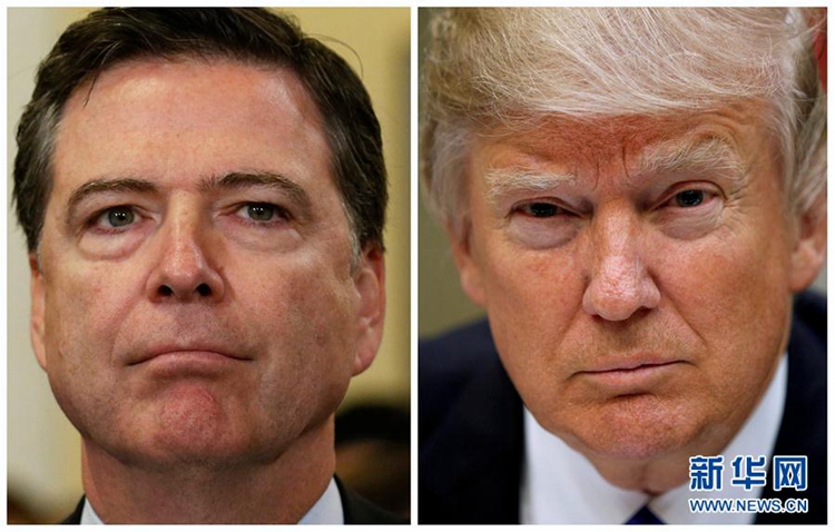 도널드 트럼프, 제임스 코미 미국 FBI 국장 전격 해임