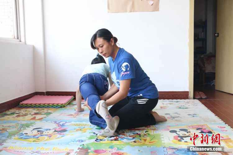 중국 광시: 뇌성마비 환자 어머니가 직접 세운 ‘사랑의 회복 집’