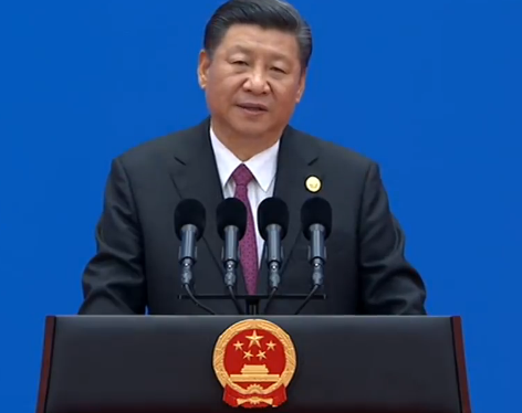 시진핑, '일대일로' 국제협력 정상포럼 주요성과 소개