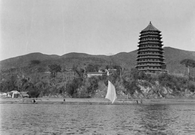 100년 전 아름다운 중국 항저우의 풍경
