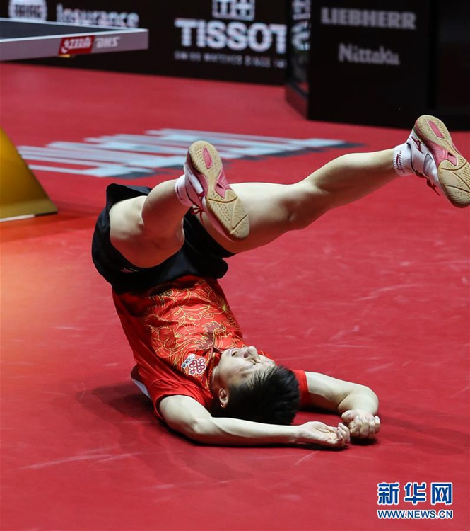 중국 마룽 2017 세계탁구선수권 남자 단식 우승 차지