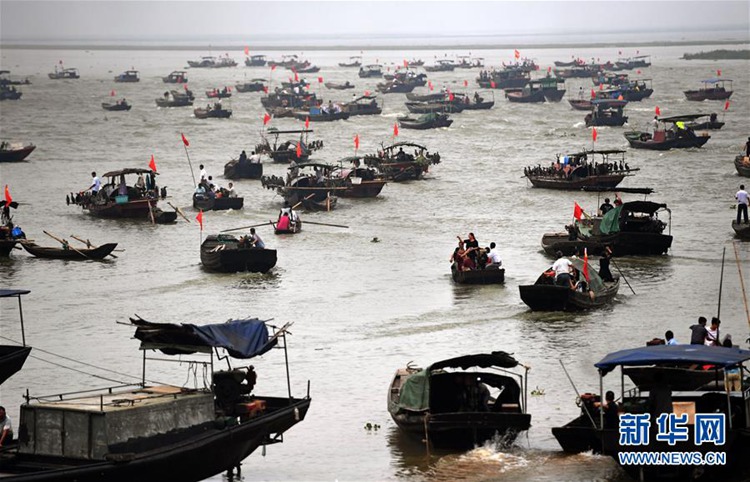 중국에서 가장 큰 담수호 ‘포양호’, 춘계 어획금지 기간 해제