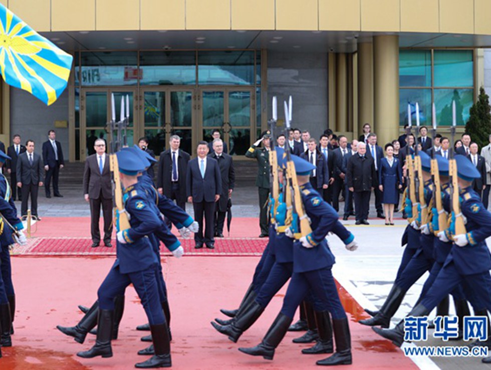 시진핑 中 국가주석 모스크바 도착, 러시아 연방 국빈방문 시작