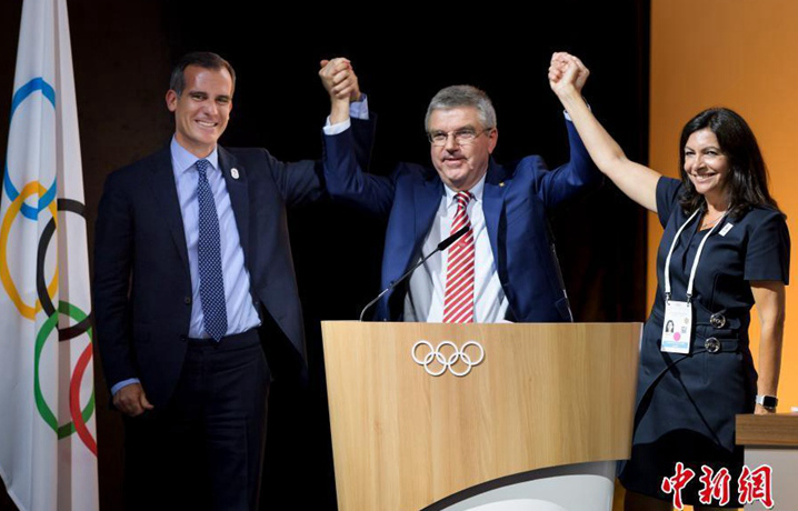 IOC 총회 2024•2018 올림픽 개최지 파리&LA로 확정