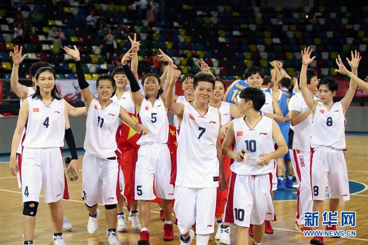 제23회 농아인올림픽 여자농구, 러시아 격파한 중국