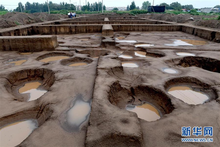 중국 허난 류좡 유적지, 5천 년 전의 앙소문화 유물 다량 출토