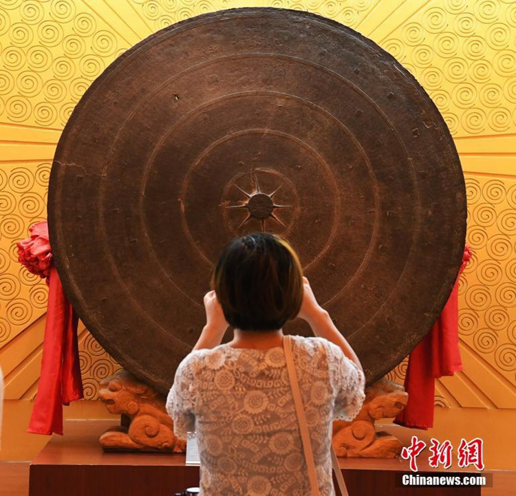 세계 역사 동고(銅鼓) 가운데 ‘으뜸’, 무게만 약 300kg